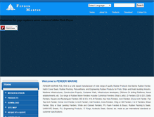 Tablet Screenshot of fendermarineuae.com